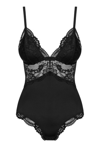 810-TED-1 Teddy Body Obsessive - czarny