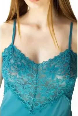 Koszula nocna damska 6125 Flamenco Mewa morski