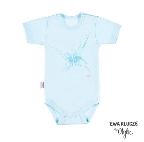 Body niemowlęce  "LITTLE CHAMPION" dla dziewczynki Ewa Klucze grafit