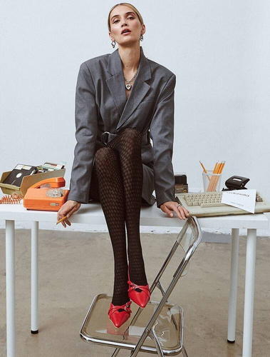 1215 Nadia Rajstopy  Gabriella - nero