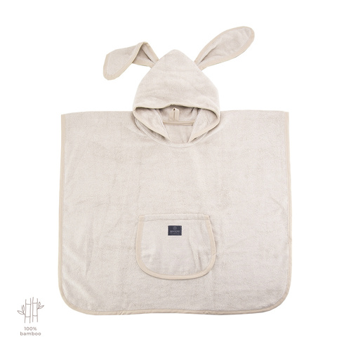 Narzuta kąpielowa ręcznik bambusowy Linen Makaszka