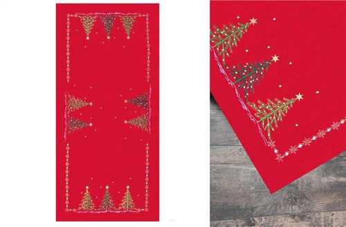 Obrus Świąteczny 1196-R Greno czerwony