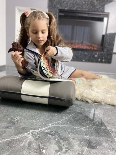 374 / 375  Desiree Szlafrok dziecięcy - szary