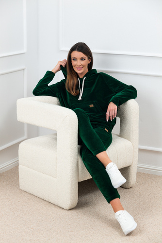 Bluza damska Oliw Italian Fashion - ciemny zielony