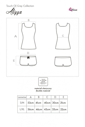 Komplet damski Aliyya LC 90370 LivCo Corsetti Fashion  