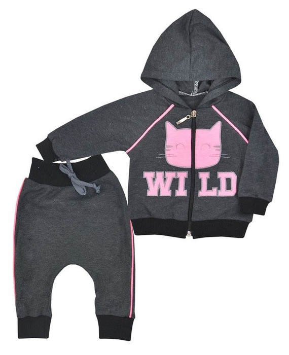 Dres niemowlęcy " WILD" Koala - różowy