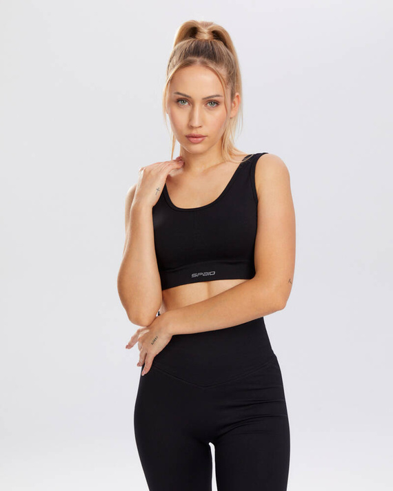Biustonosz sportowy Adapt Spaio black 