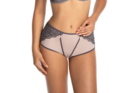 Biustonosz Półusztywniany BS 1111 Violette  Gaia czarny