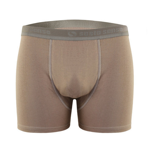 Bokserki męskie BM02 Cougar Sesto Senso - ciemnobeżowy 