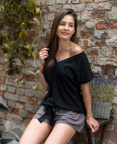 Sensis Piżama damska Susan Brown - brązowy