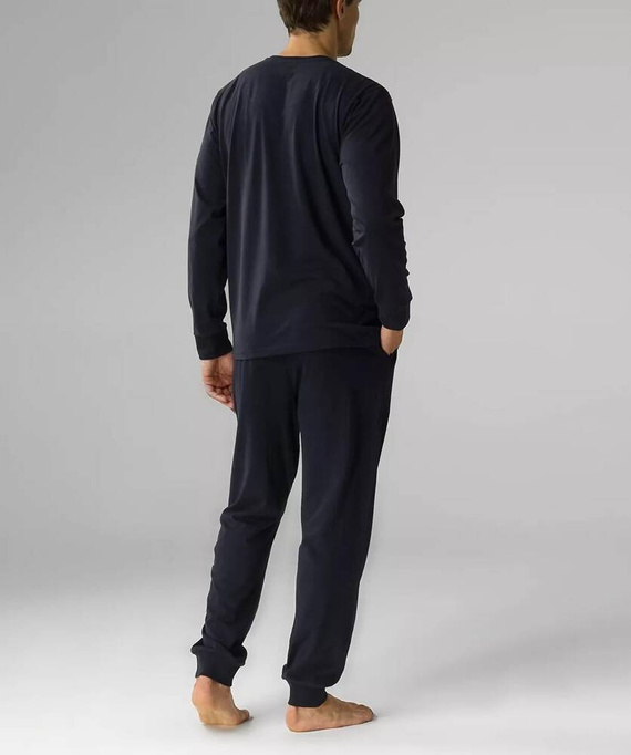 Piżama męska krótki rękaw,NMP-376 Atlantic- granatowy