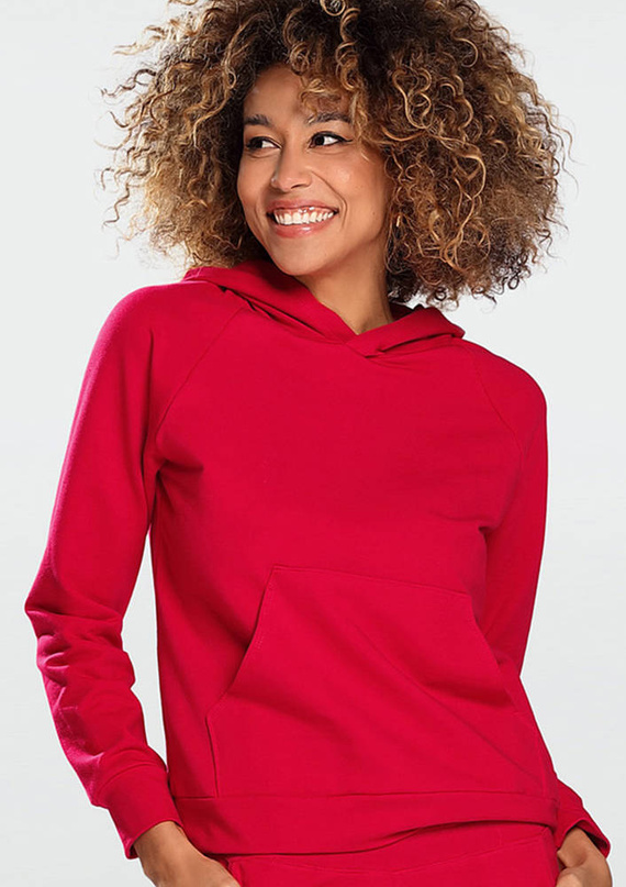 Bluza dresowa Seattle  Dkaren - czerwony