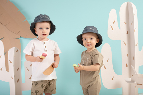 Kapelusz chłopięcy Free Soul Pinokio - jeans 