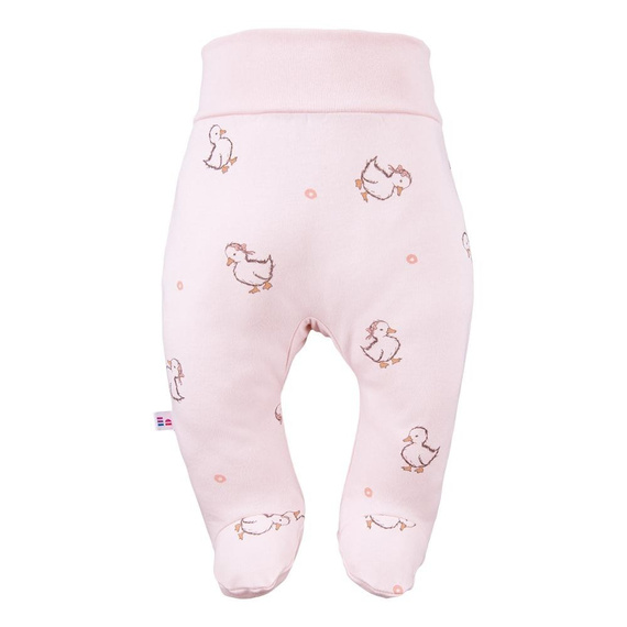 Półśpiochy niemowlęce Little Ducks Eevi - różowy