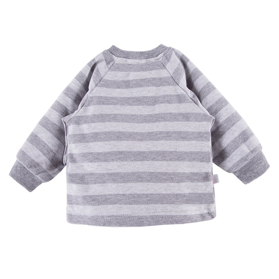 Bluzka niemowlęca 2-pak Ancymon Eevi- szary/różowy