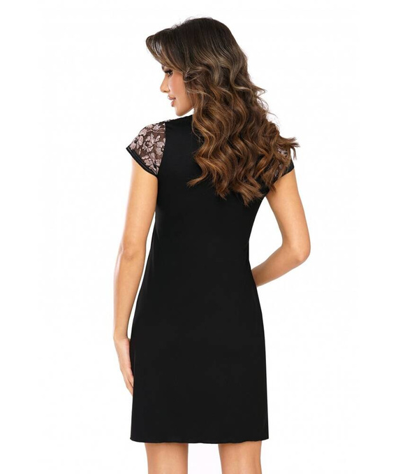 Koszula nocna Violetta Donna - czarny