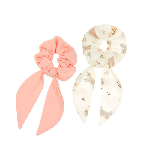 Gumka scrunchie 2-pak 209066 Rosy Nicol