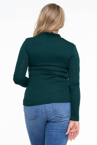 Bluzka damska golf BD1900-020 Moraj - zielony