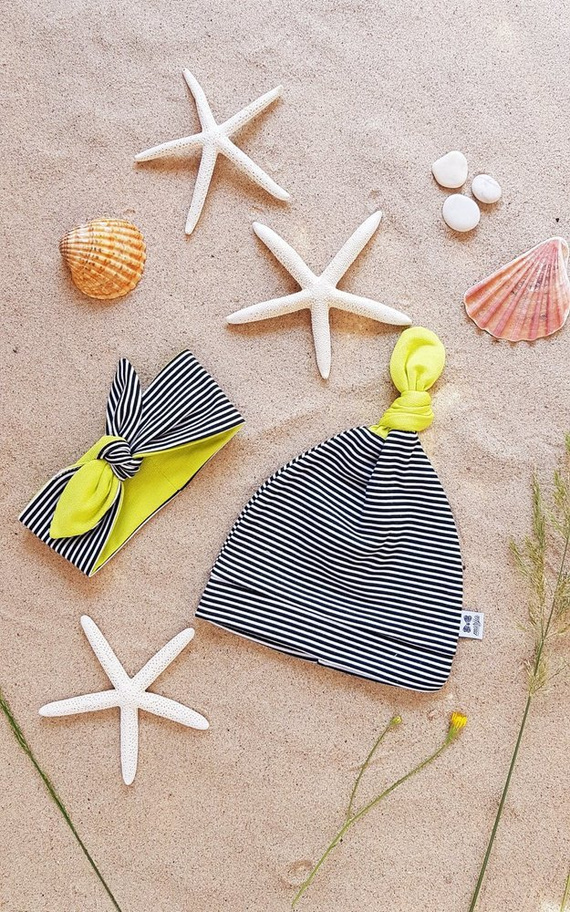 Opaska supełek 2216 Neon Zebra Marija - paski