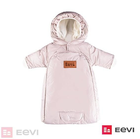 Kombinezon ocieplany "EEVI" Ewa Klucze- biały