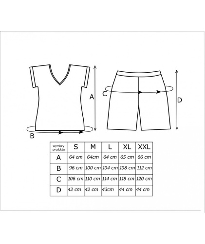 Piżama damska Amaris 1/2 Donna