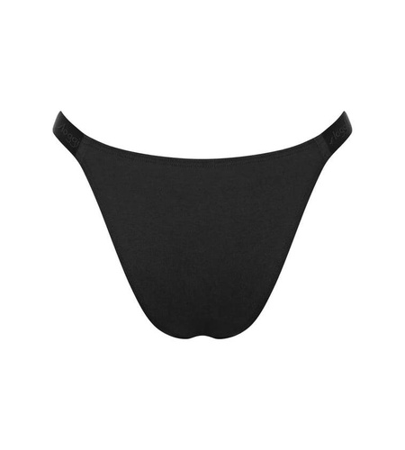 Figi Damskie Casual Tiny tanga Sloggi Go - black