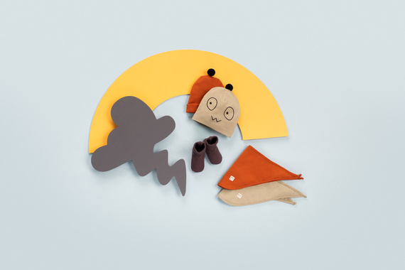 Chustka Olivier Pinokio - brąz