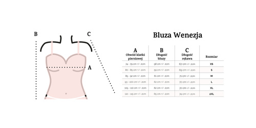 Bluza dresowa Wenezja Dkaren - malina