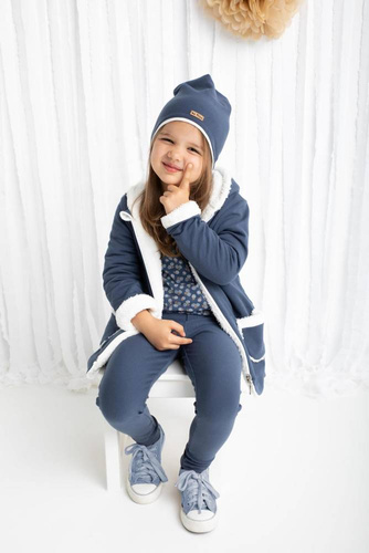 179277 Sonia Legginsy dresowe Nicol - granat