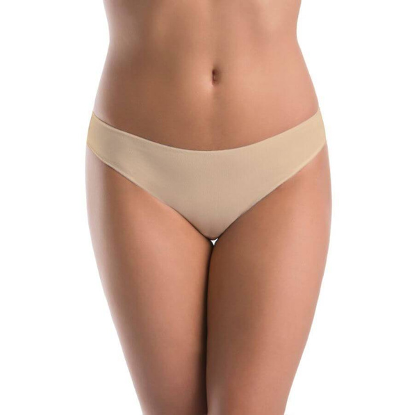 Figi damskie wielopak Elisa Teyli - beżowy