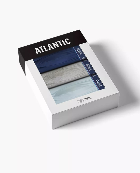 Bokserki męskie 3MH-214 Henderson niebieski-szmaragdowy