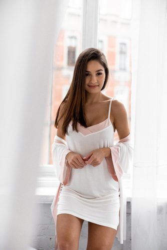 Sensis Koszula nocna Nelli - ecru