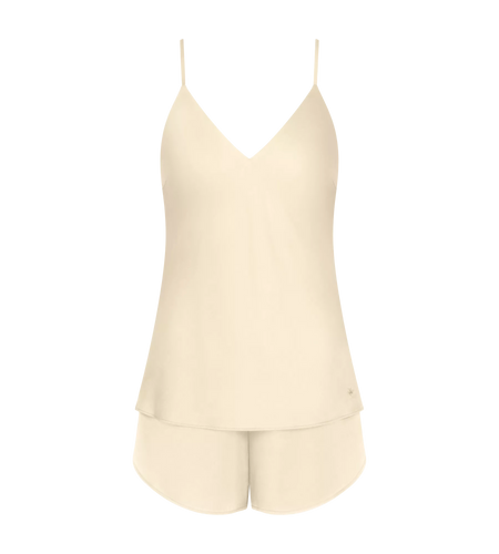 Piżama damska Silky Sensuality PSW X Triumph- ecru white