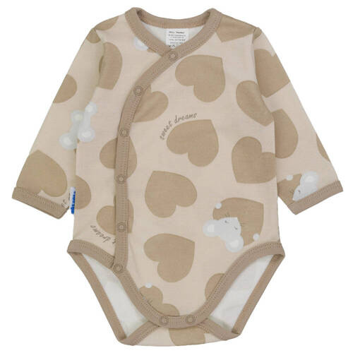 Body rozpinane Serca Martex brązowy