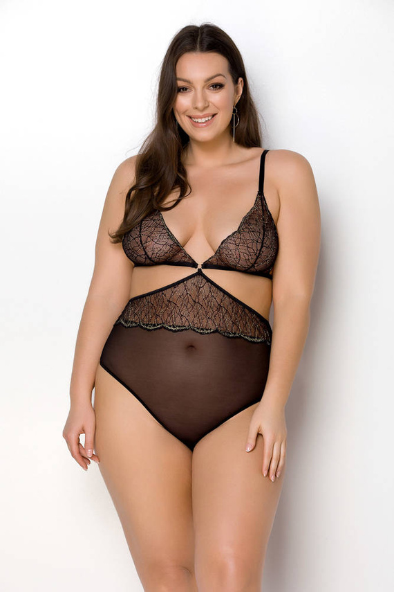Body damskie Amberly Passion czarny 