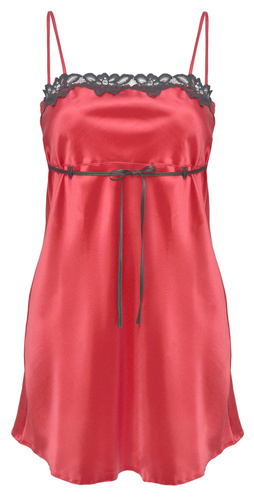 Kalia Halka satynowa koszulka damska DKaren - puder