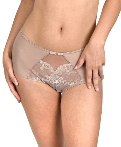 Figi damskie pełne 19133 Eliza mokka