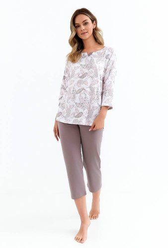 Piżama damska 424 Cana - kakao