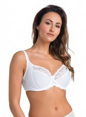 Biustonosz miękki Amelia Teyli - biały