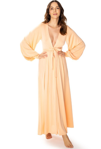 86664 Imperia Szlafrok peniuar Mewa - morelowy