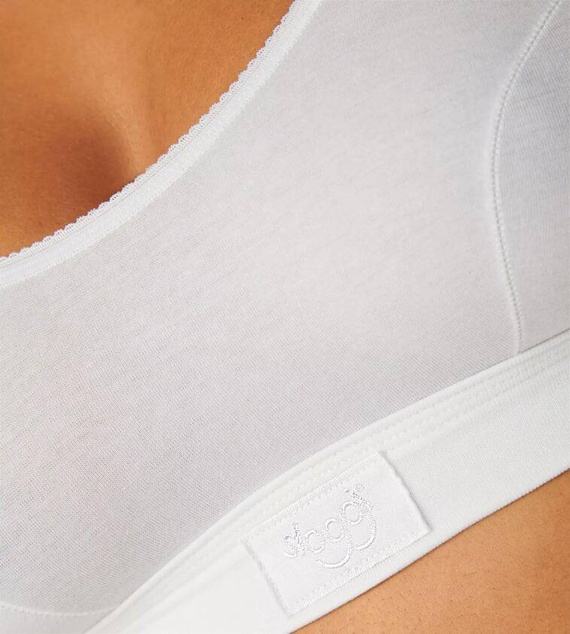 Top na ramiączkach Double Comfort Sloggi biały