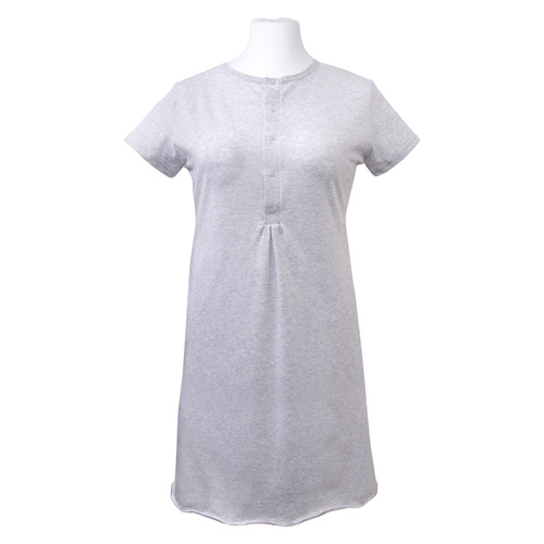 Koszula Nocna ciążowa i do karmienia Lily Eevi- szara