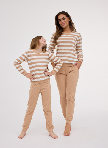 Bawełniana piżama dziewczęca 947/198 Molly 2 Cornette | Wygoda i styl na noc