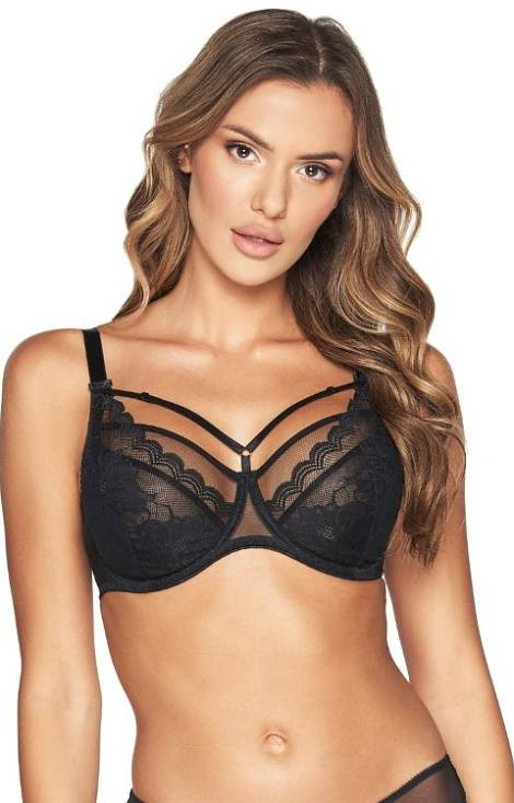 Biustonosz miękki SC-931 Alice III Kinga czarny