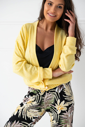 Kardigan Szlafrok Marika Sensis - żółty +