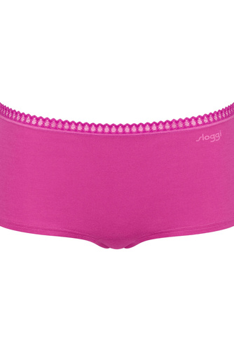 Szorty Damskie GO Crush Short C3P 3-pak Sloggi - czerwony różowy