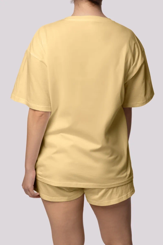 Piżama damska Bliss shortsleeve Mona żółty