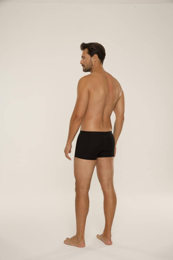 Bokserki męskie 588 Fabrizio De Lafense - czarny