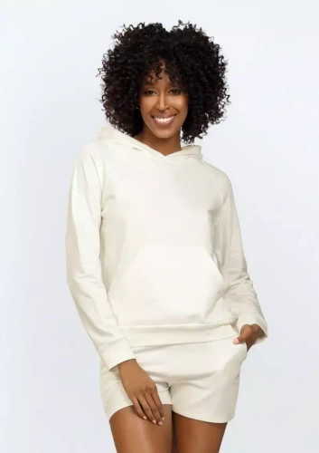 Komplet dresowy Koko Dkaren - ecru