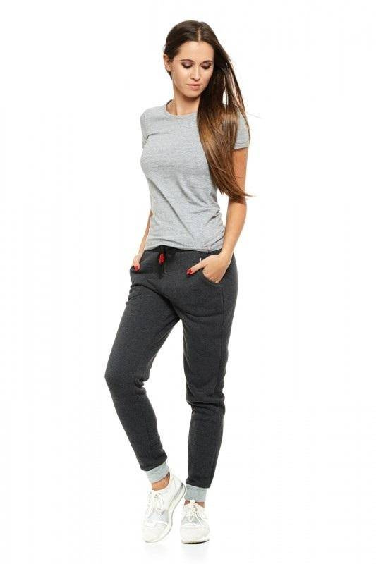 Koszulka damska z krótkim rękawem DP1200-001 Moraj - jasny szary melanż